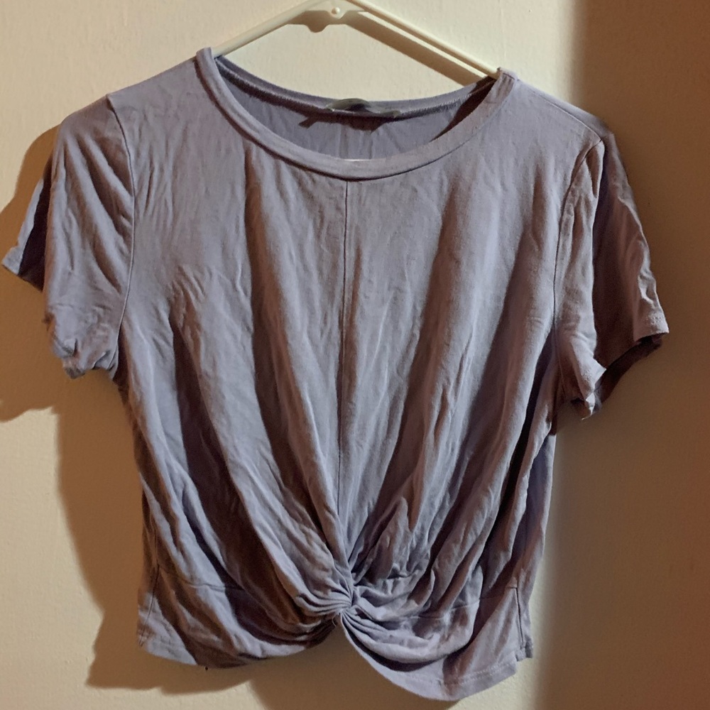 Crop top with knot